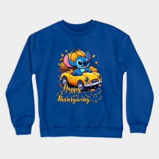 Giving Thanks Thanksgiving Stitch Thanksgiving 2023 Crewneck Sweatshirt